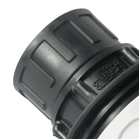 Giunto femmina diritto in pp ghiera mobile guarnizione in epdm