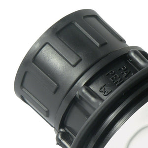 Giunto femmina diritto in pp ghiera mobile guarnizione in epdm