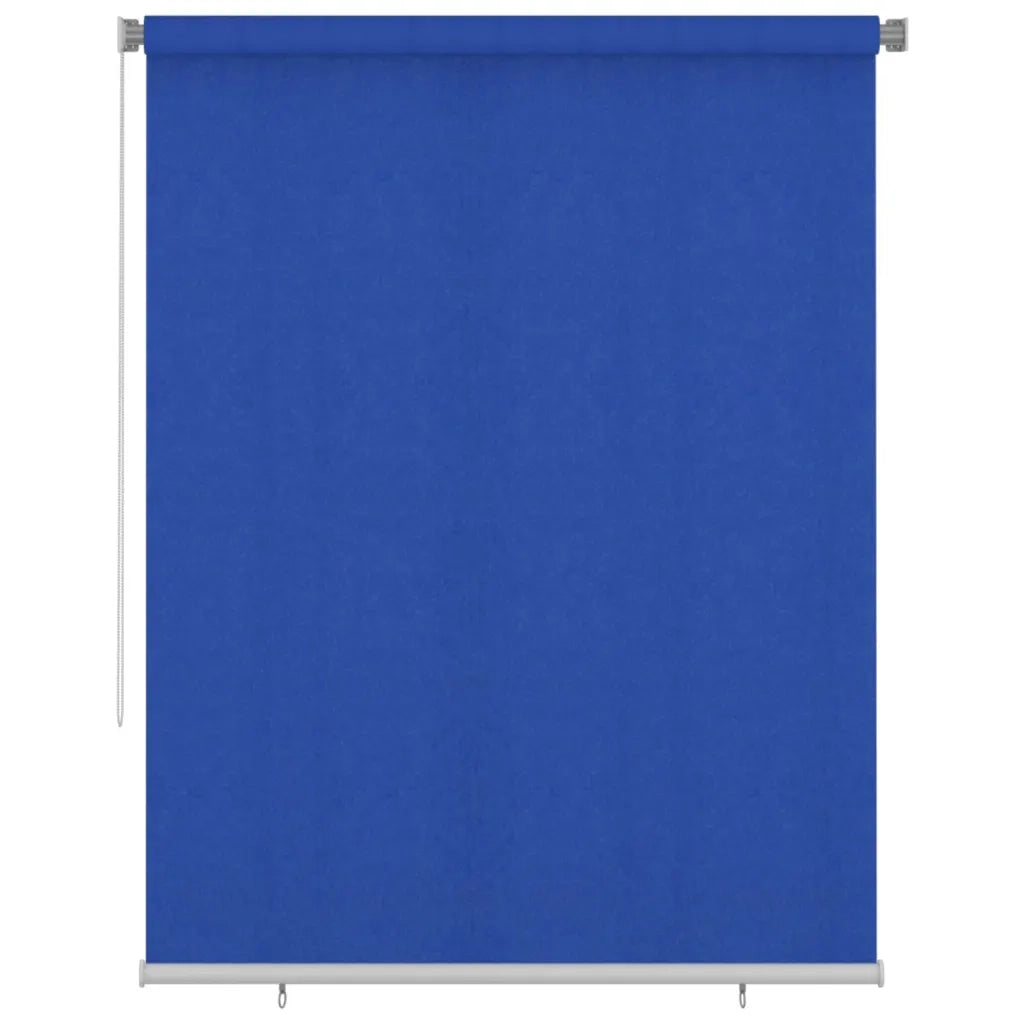 Tenda a Rullo per Esterni 180x230 cm Blu HDPE