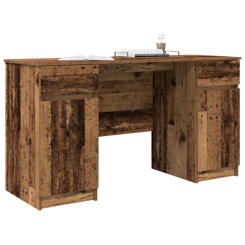Scrivania in legno vecchio 140x49x76 cm in legno ingegnerizzato