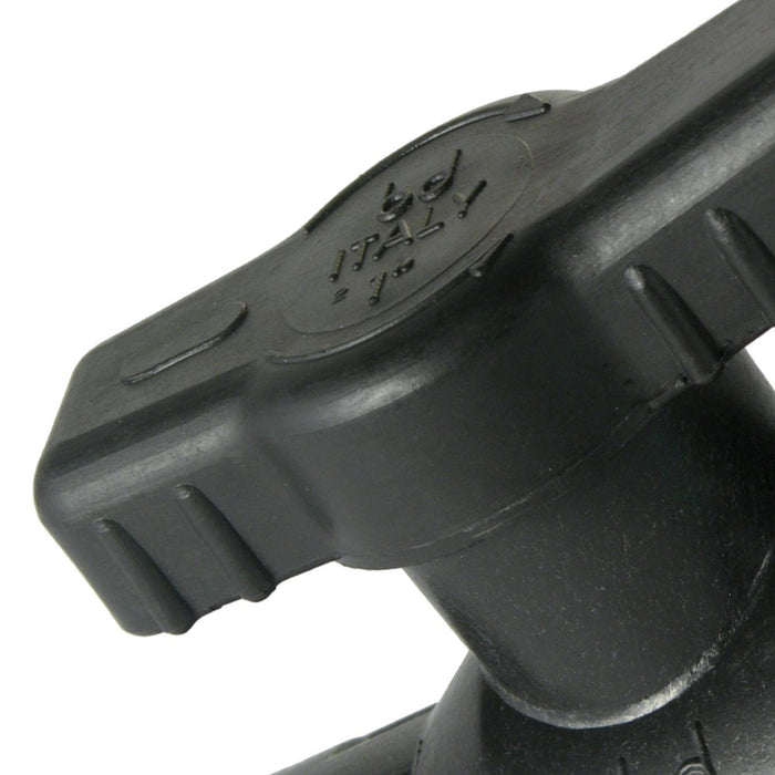 Valvola a sfera in pp femmina o-ring in nbr