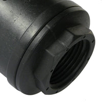 Valvola a sfera in pp femmina o-ring in nbr