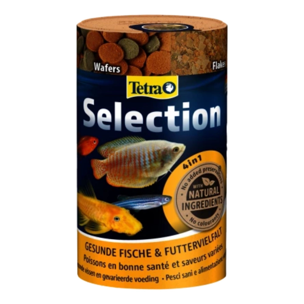 Tetra Selection - Mix di Mangimi per Pesci Tropicali Formato: 250 ml