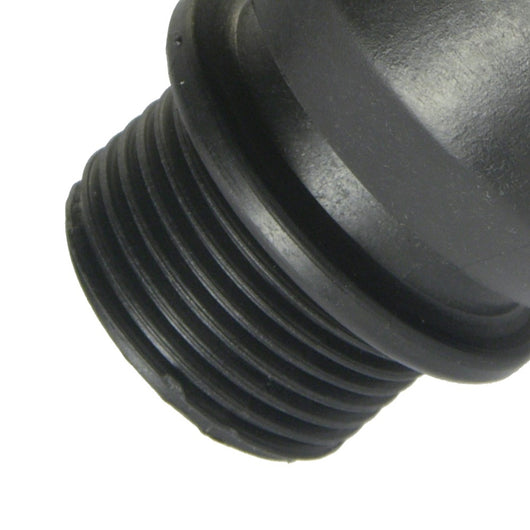 Valvola a sfera in pp maschio o-ring in nbr