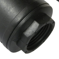 Valvola a sfera in pp maschio o-ring in nbr