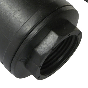 Valvola a sfera in pp maschio o-ring in nbr