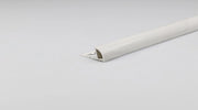 Profilo Jolly Tondo Mm 10X2,50 Mt Bianco Lucido In Pvc Set 5 Pezzi - Arcansas