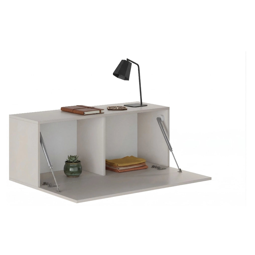 Pimonte, Mobile Pensile Modulabile, 100x40h cm Beige