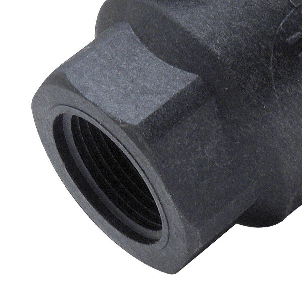 Valvola a sfera in pp a passaggio totale