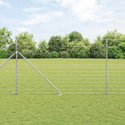 Palo della recinzione Zincato 50 x 1,5 m Acciaio