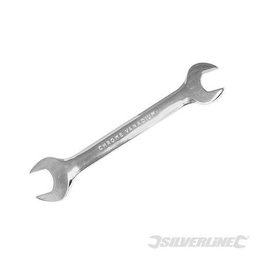 Chiavi metriche doppia testa in acciaio per dadi bulloni Offerta Silverline - 8/9 mm