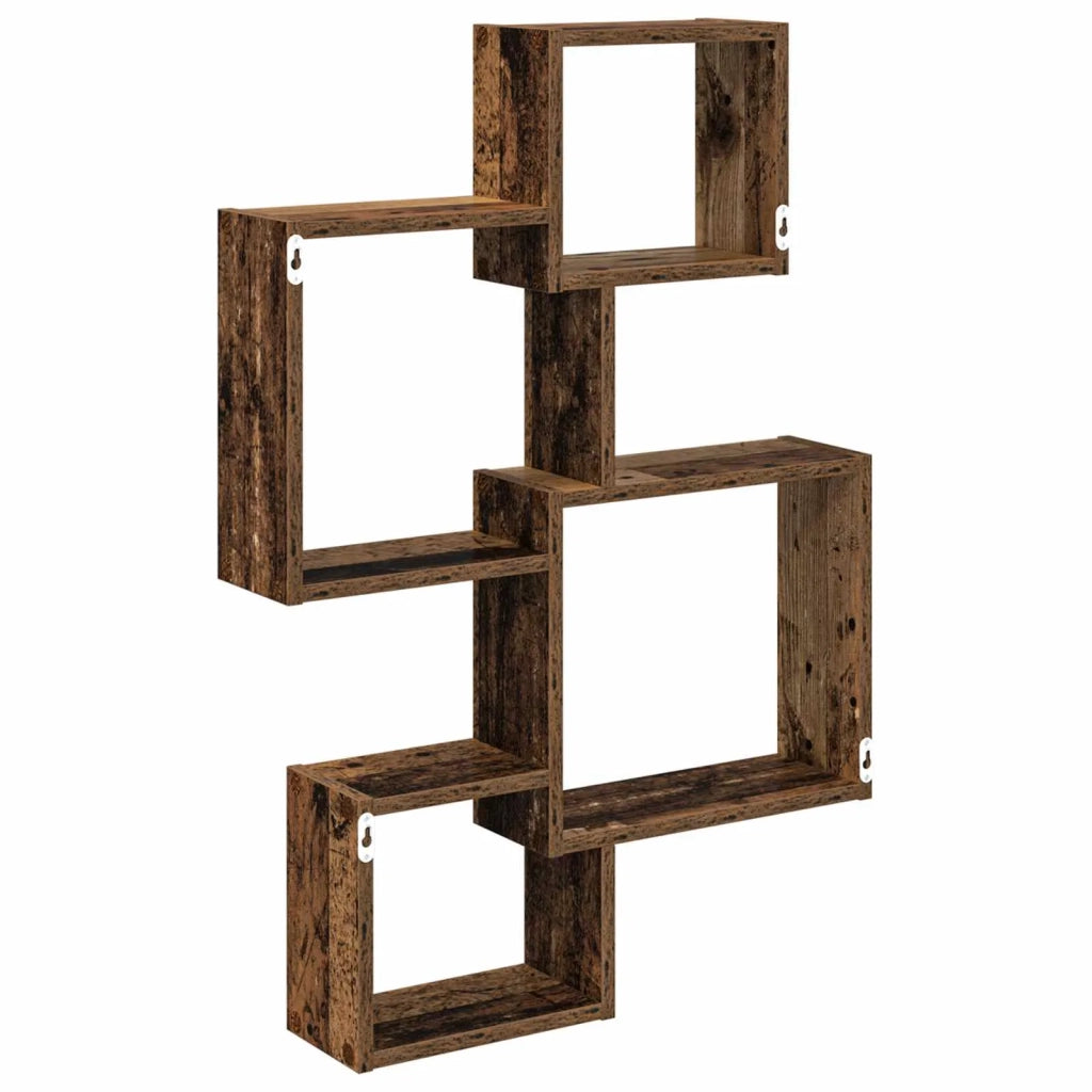 Mensole Cubo da Parete A parete Marrone 64 x 13,5 x 91,5 cm 8012130