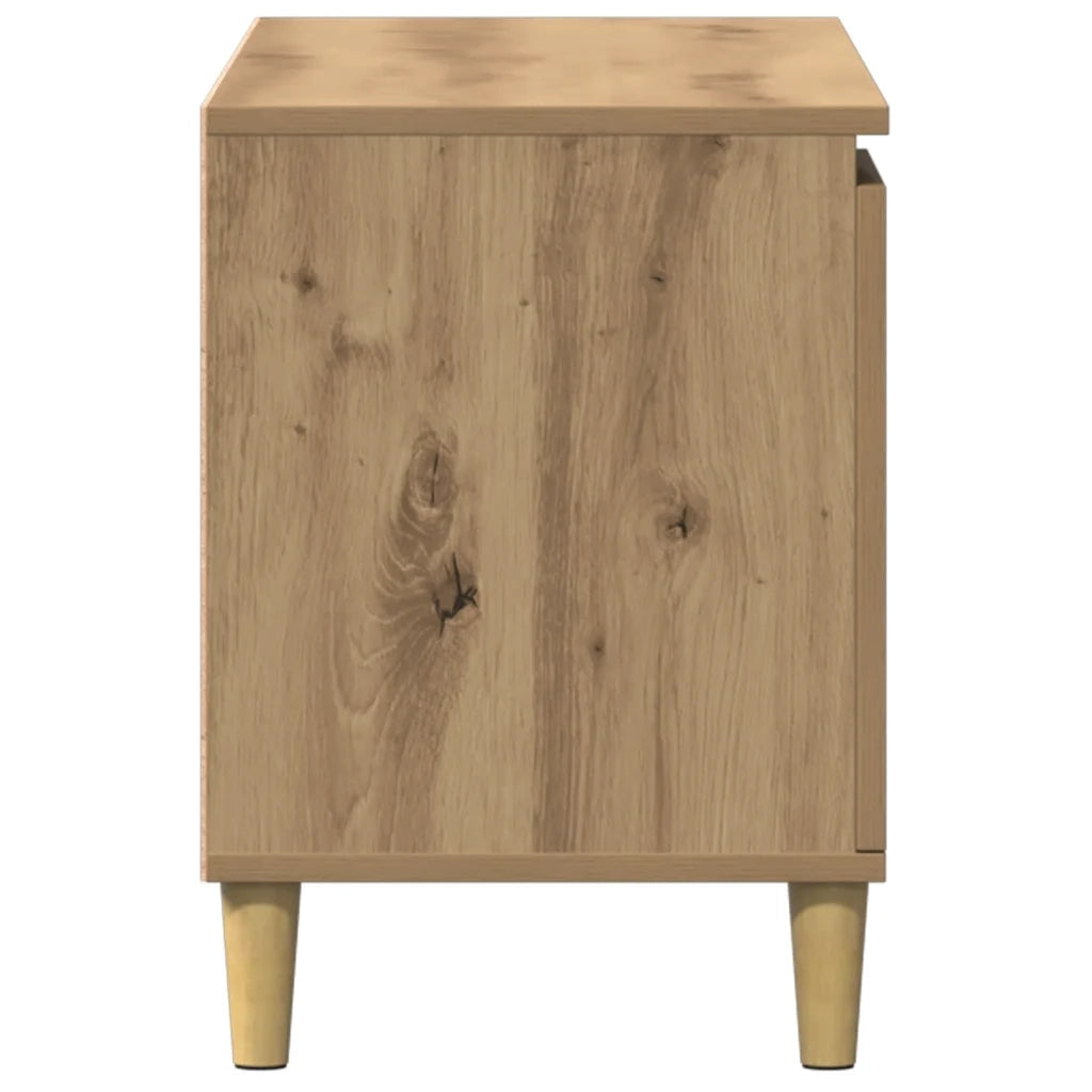Mobile TV Rovere Artigianale 102x35x50 cm in Legno Multistrato 856429
