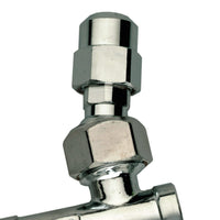 Rubinetto sottolavabo piã¹ filtro, piã¹ snodo 1/2" - 3/8"