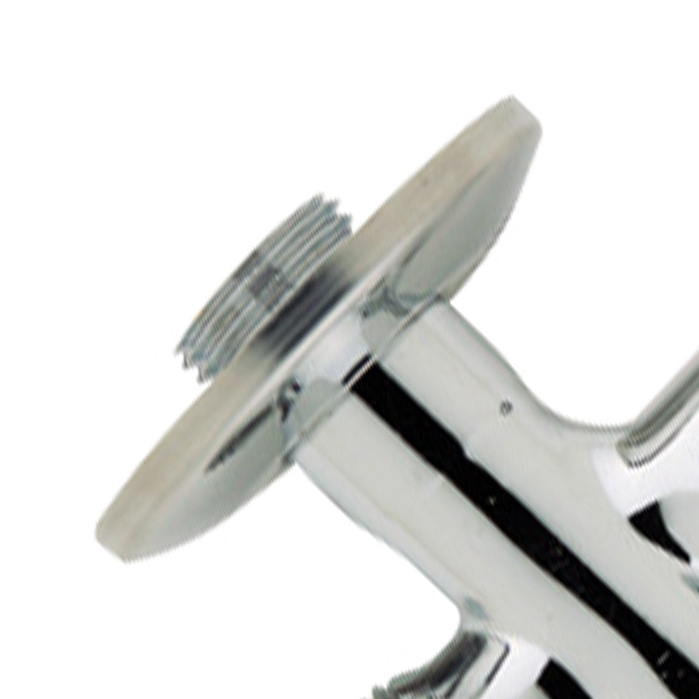 Rubinetto cromato sottolavabo 1/2" - 3/8" - 3/4" dado conico alto