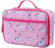 Borsa termica per bambine, Isolata per bambini, Borsa per pranzo per bambini, Borsa termica per bambini, Borsa per bambine in rosso, Portatile per scuola, per bambine