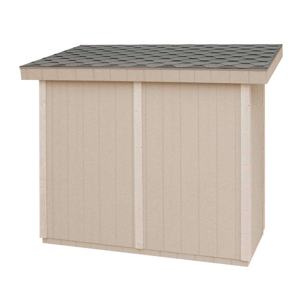 Casetta da Giardino di QUALIT? PREMIUM 3m?²-L161xW294cm - TIMBELA M901A-CAVERN STEEL