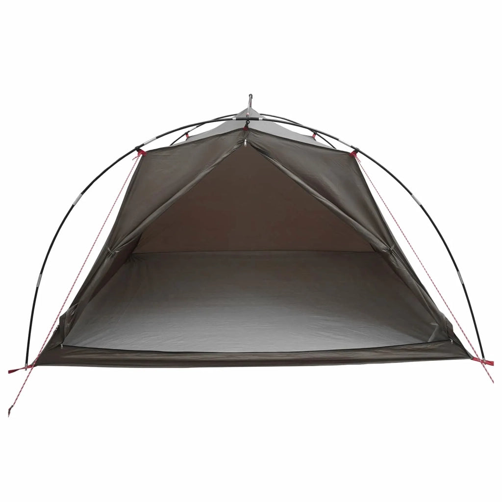 Tenda a tunnel Marrone e Grigio 4 persone 42019360