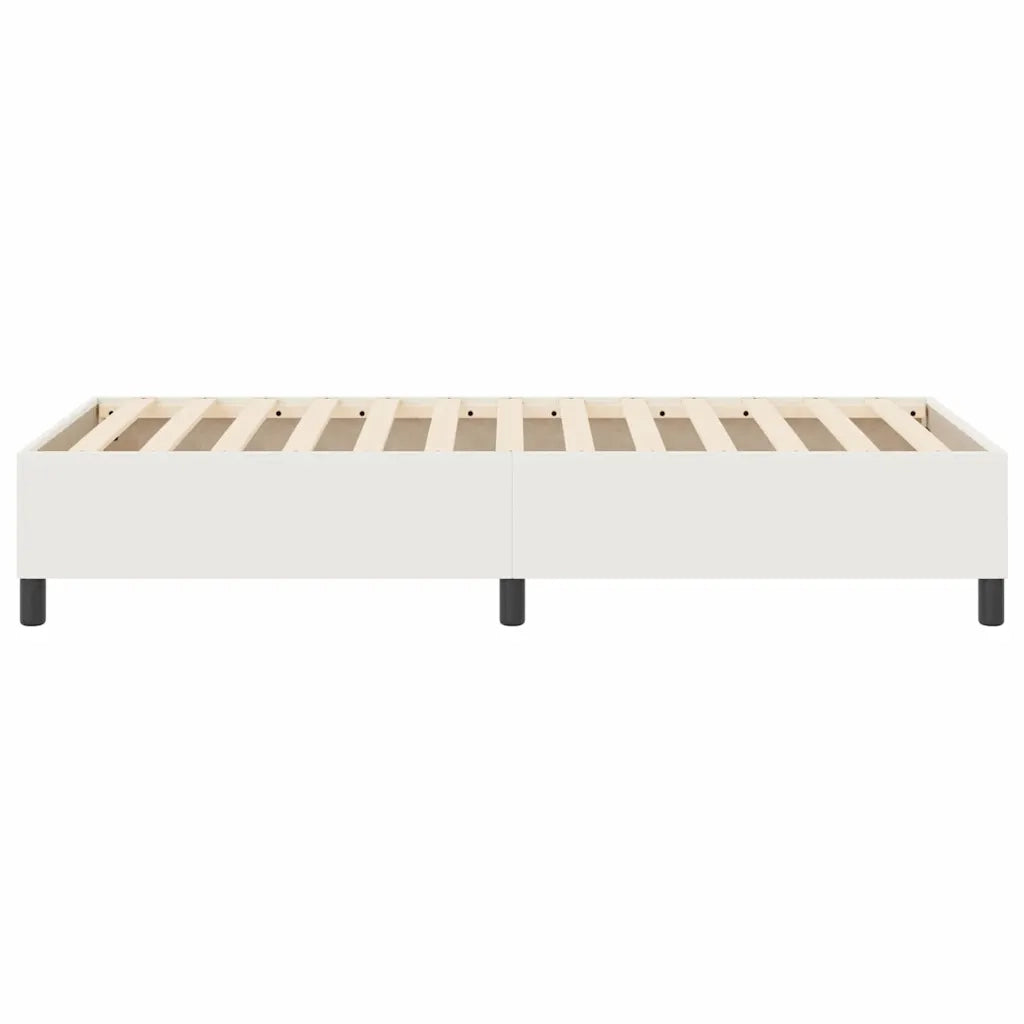 Struttura letto piattaforma-Giroletto-Rete del Letto Crema 90 x 190 cm Tessuto in Cords