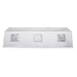 Tenda per ricevimenti, 3x9m, bianco