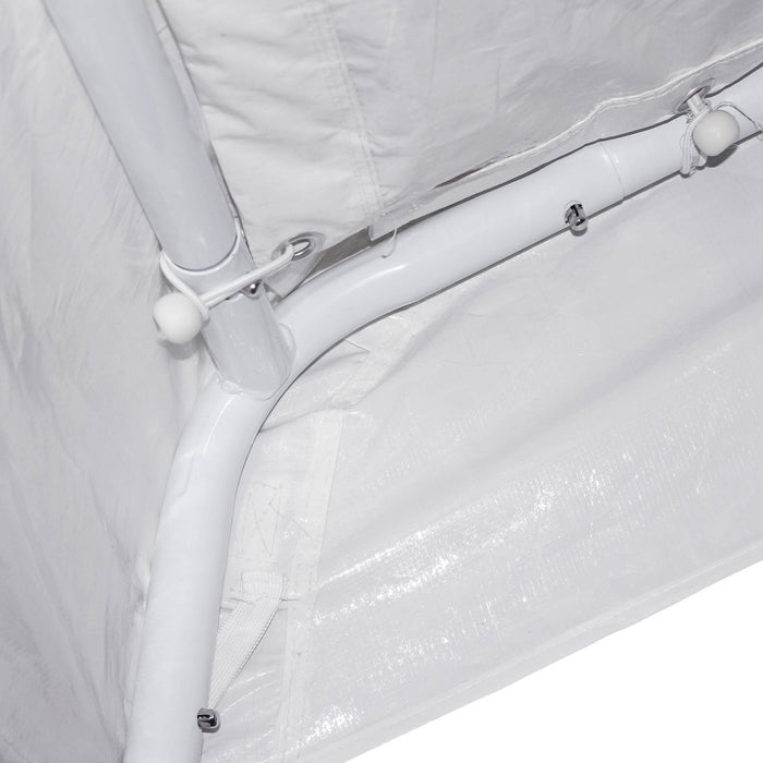 Tenda per ricevimenti, 3x9m, bianco