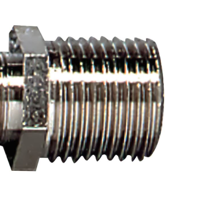 Niples con calotta conica, guarnizione conica e rondella spaccata