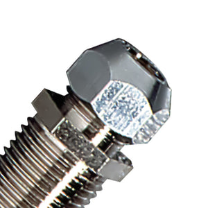 Niples con calotta conica, guarnizione conica e rondella spaccata