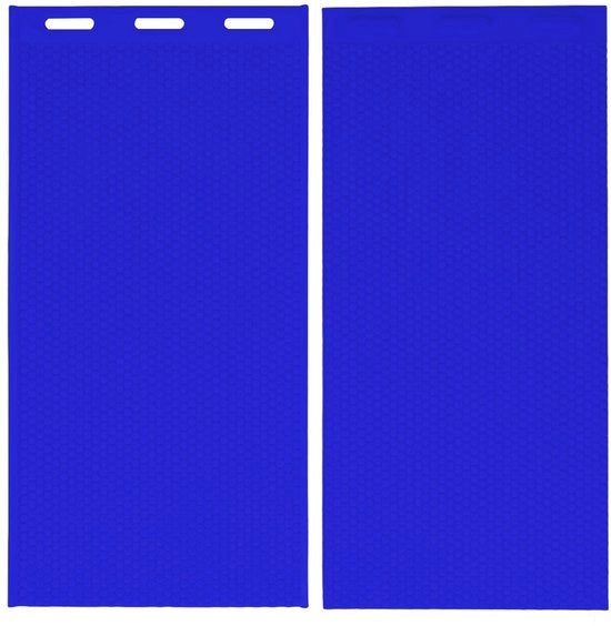Forma per cera d'api in silicone - 2 pezzi - Forma per cera d'api - Apiario - Fondazione del nido - 37,5x21cm - Mal di cera d'api