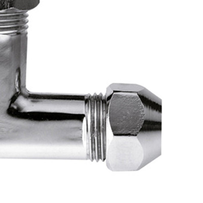 Raccordo a t con guarnizioni, ranelle e anelli