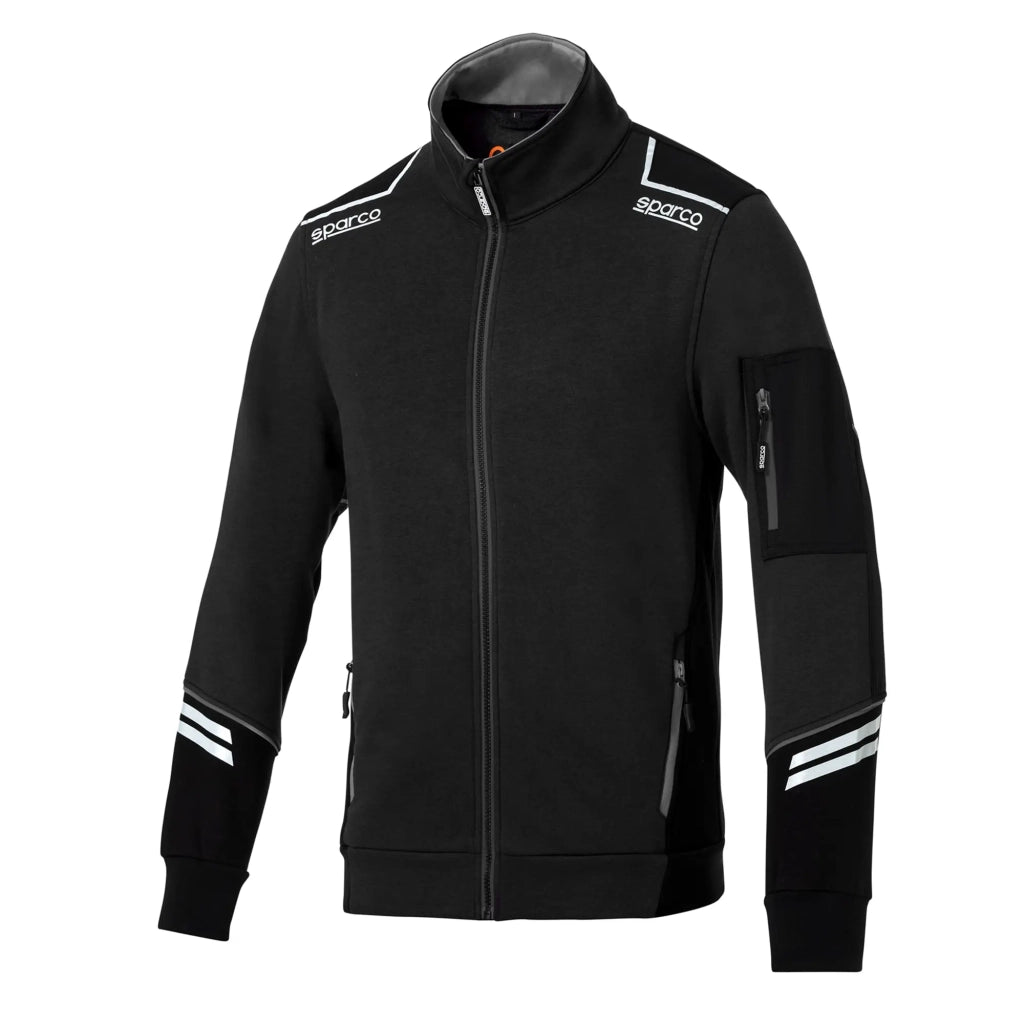 FELPA DA LAVORO ALABAMA- - tg.XL - nero grigio - 1 pezzi SPARCO