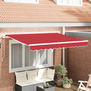 Tessuto di ricambio per tendone , rosso, per struttura di 300 x 250 cm