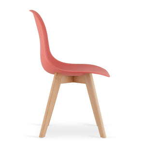 VALORA KITO Sedia CYNOBER Design ergonomico per soggiorno x 4