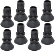 Supporti per mobili - Gomme per cardini per mobili - In plastica - Per tubi interni Ø 14 mm - Supporto per mobili - Adatto per tubi a sezione circolare