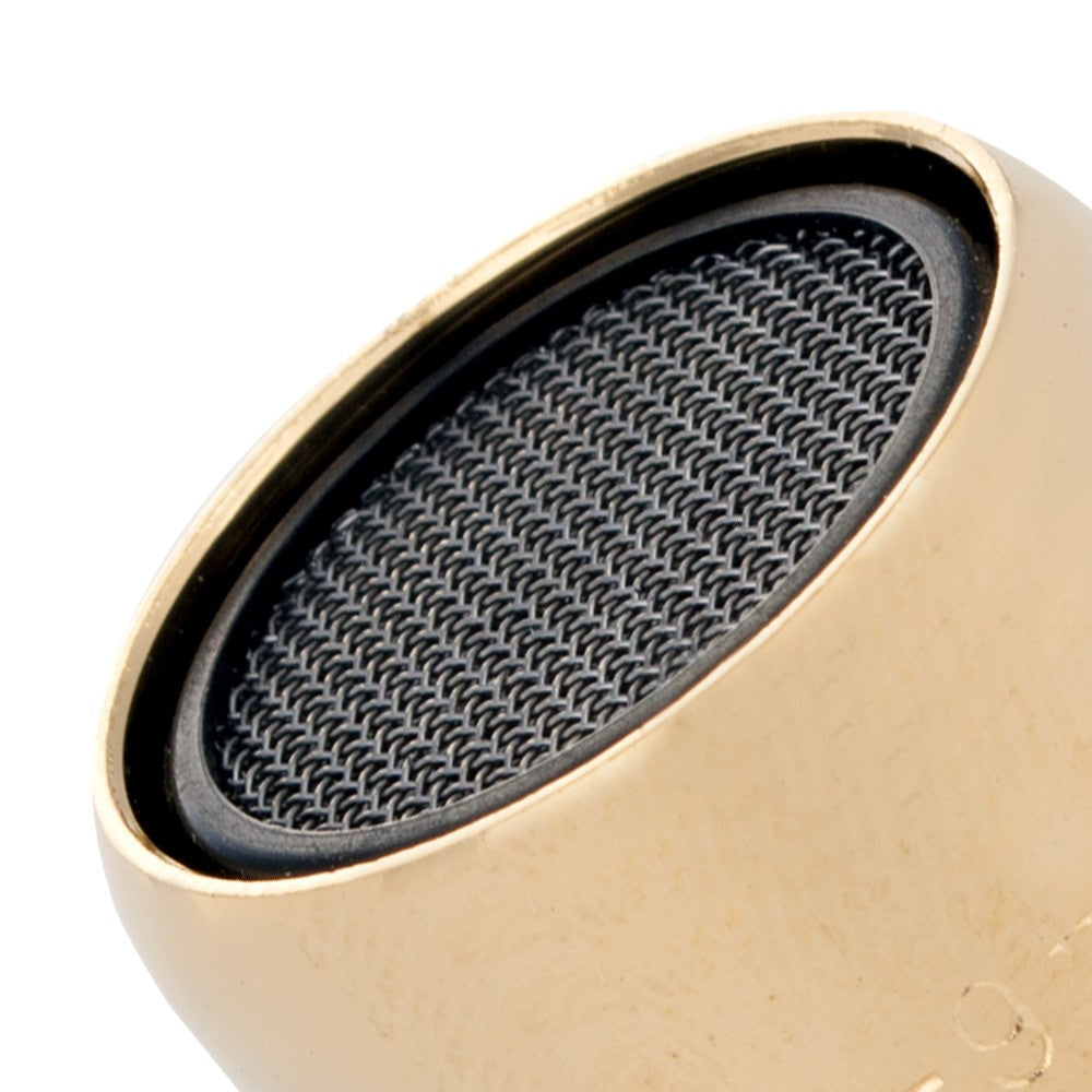 Aeratore in ottone dorato femmina