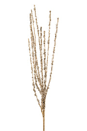 Set 3 Beargrass di Natale 104 cm Champagne