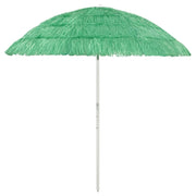 Ombrellone da spiaggia hawaiano 240 cm verde 02_0008392