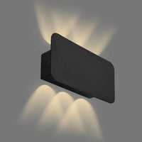 Applique Moderna Meluna Metallo Nero Spazzolato Led Integrato 2W 2700K
