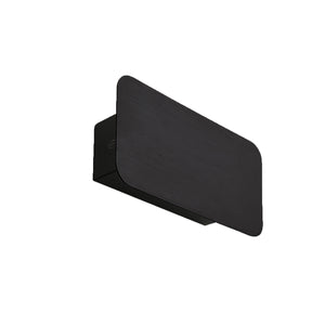 Applique Moderna Meluna Metallo Nero Spazzolato Led Integrato 2W 2700K