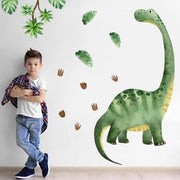 Set di 3 Sticker di Dinosauro - Decorazione per Parete per Camera da Bambini - PVC - Dimensioni 176 x 139 cm - Facile da Applicare