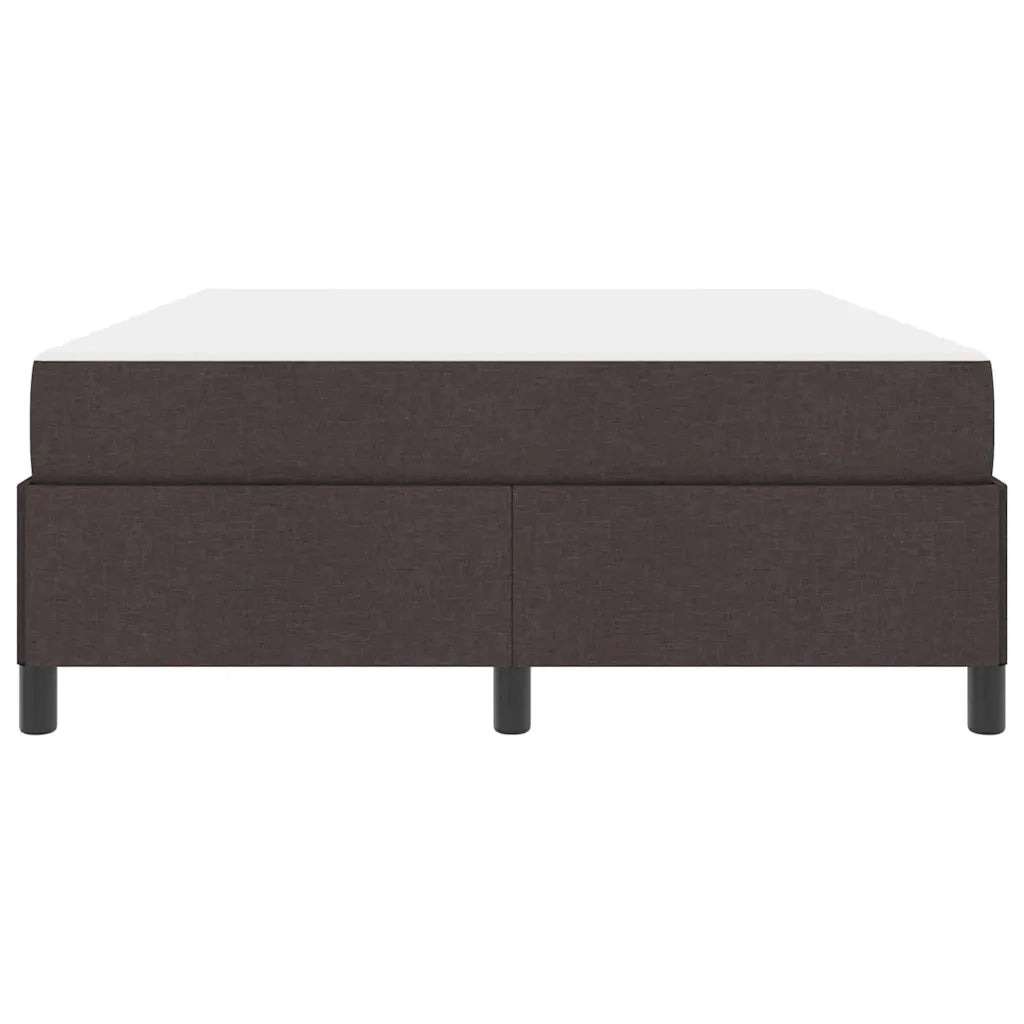 vidaXL Letto a molle Marrone 140 x 200 cm