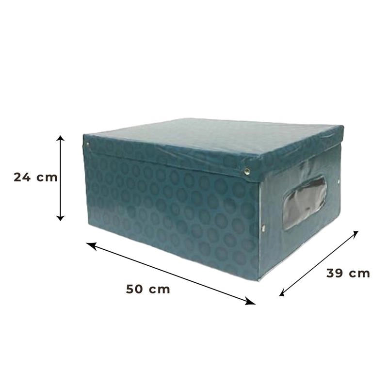 SET 6 MAURY'S SCATOLA PVC GOLF 50 X 39 X 24 CM ASSORTITA