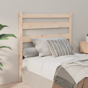 Testiera per Letto 81x4x100 cm in Legno Massello di Pino