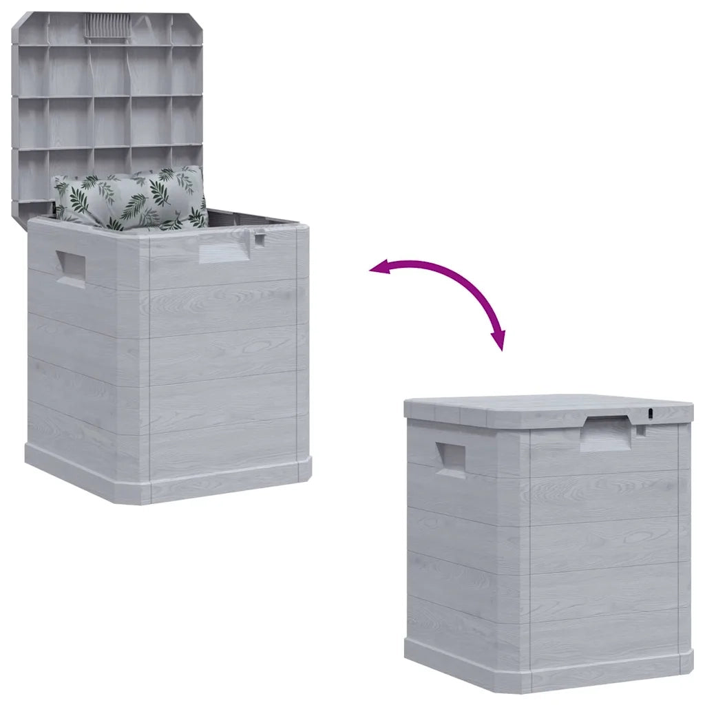 Baule da Giardino 90 L Grigio Chiaro CFW8237341