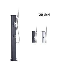 Doccia Solare Jolly Go 20 Litri Per Esterno Giardino - Colore Antracite