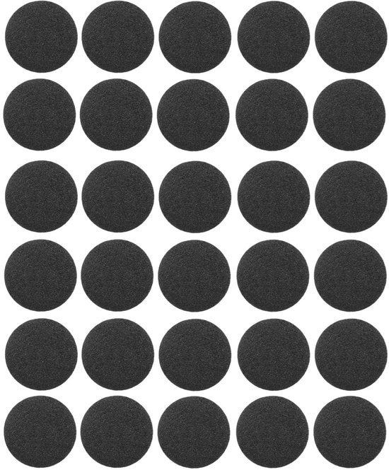 Schijf di abrasione 80 grit - Carburo di silicio - 30 pezzi - Uso naturale/ambiente secco - Dimensioni totali 75 x 0,5 mm - Lunga durata - Carta abrasiva