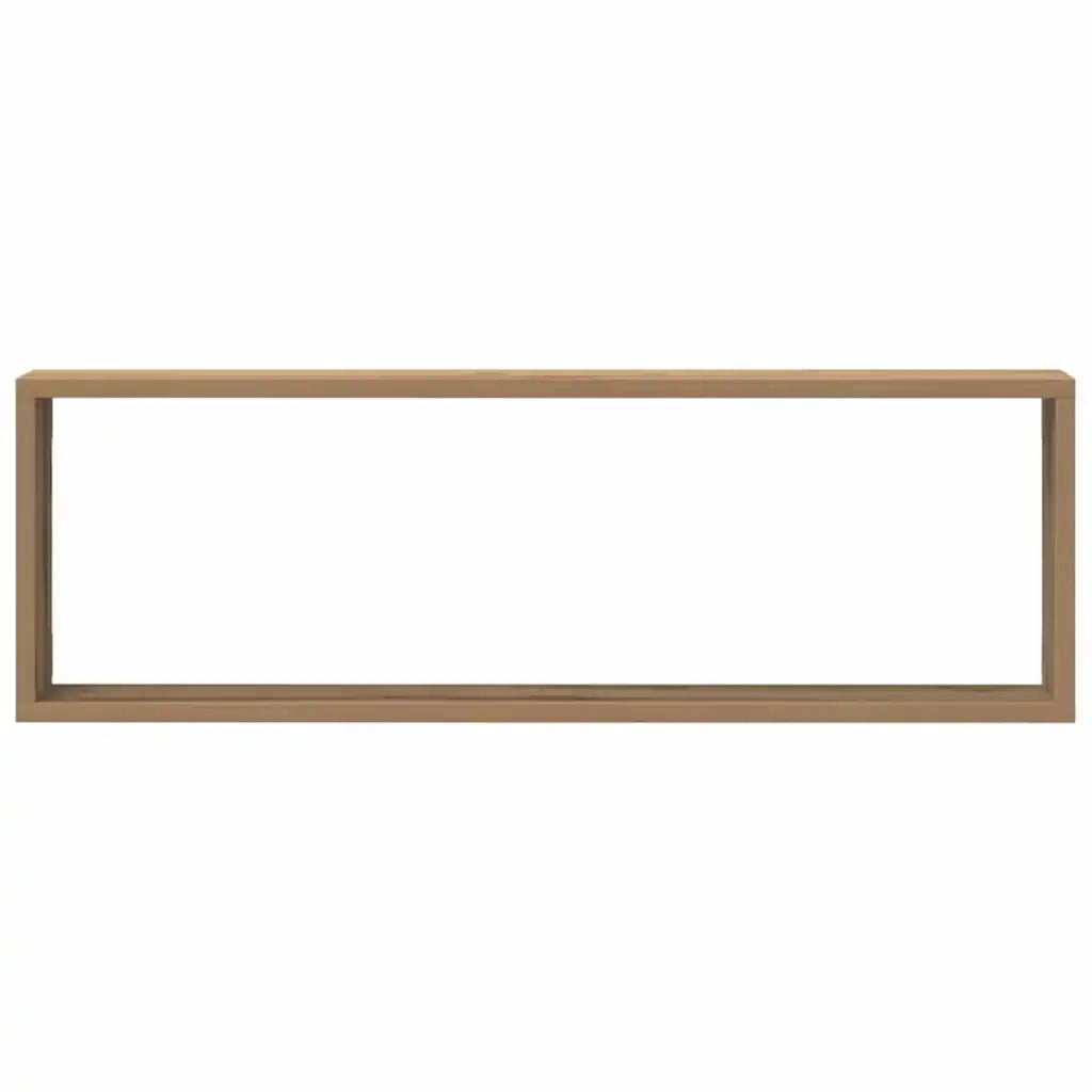 Scaffali da parete 2 pcs Rovere Artigianale 80 x 15 x 26 cm 862641
