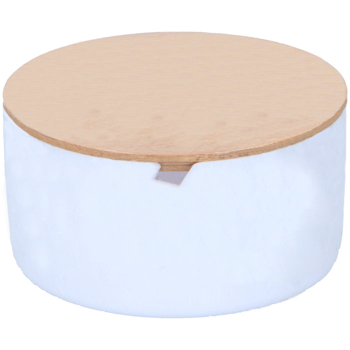 Organizer Contenitore Trucco Gioielli Coperchio Apribile e Specchio 3 Scomparti