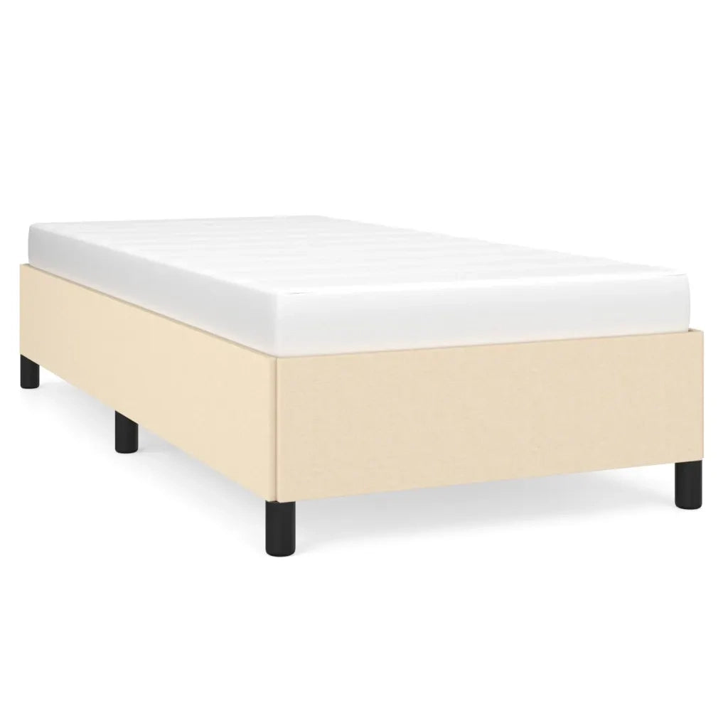 Giroletto senza Materasso Crema 90x200 cm in Tessuto 347039