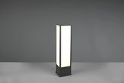 FUERTE PALO LED  15W 1700lm, 3000K DA ESTERNO RETTANGOLARE IN FUSIONE ANTRACITE L. 15CM X H. 60CM IP54