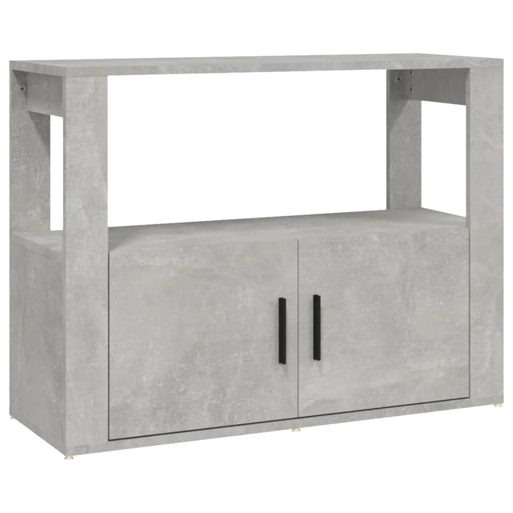 Buffet credenza cassettiera armadio mobile contenitore organizer per cucina soggiorno salotto 80 x 30 x 60 cm legno ingegnerizzato grigio 02_0032098
